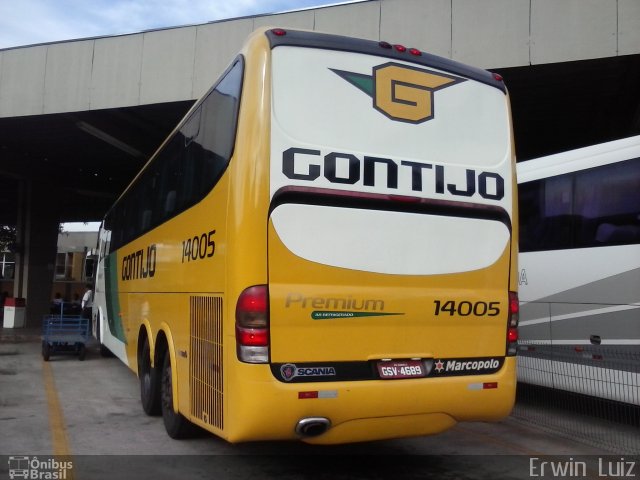 Empresa Gontijo de Transportes 14005 na cidade de Ribeirão Preto, São Paulo, Brasil, por Erwin  Luiz. Número da foto: #2541682.