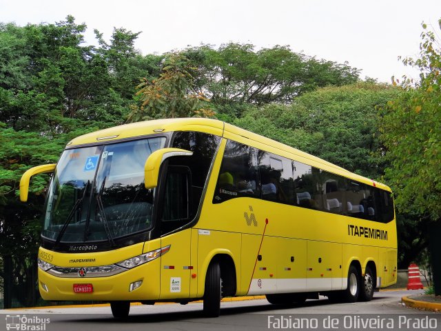 Viação Itapemirim 60553 na cidade de São Paulo, São Paulo, Brasil, por Fabiano de Oliveira Prado. Número da foto: #2542054.