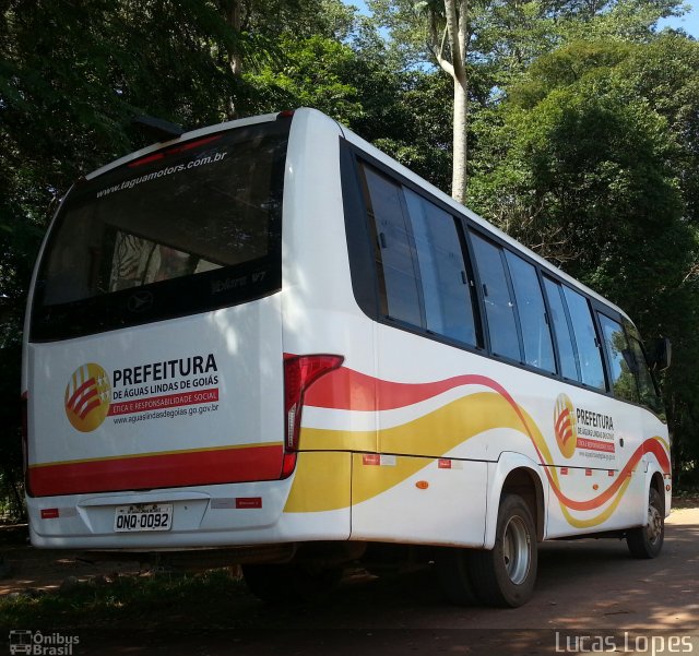 Ônibus Particulares 0092 na cidade de Goiânia, Goiás, Brasil, por Lucas Gabriel Resende Lopes. Número da foto: #2542277.