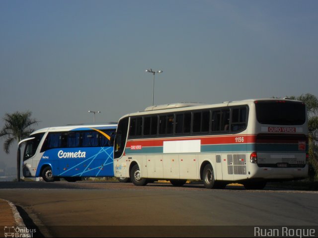 Auto Viação Ouro Verde 1156 na cidade de Americana, São Paulo, Brasil, por Ruan Roque. Número da foto: #2542405.