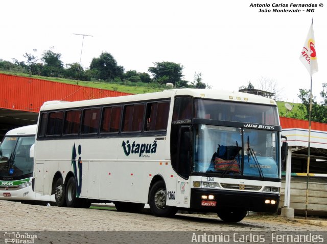 Itapuã Turismo 1360 na cidade de João Monlevade, Minas Gerais, Brasil, por Antonio Carlos Fernandes. Número da foto: #2541732.
