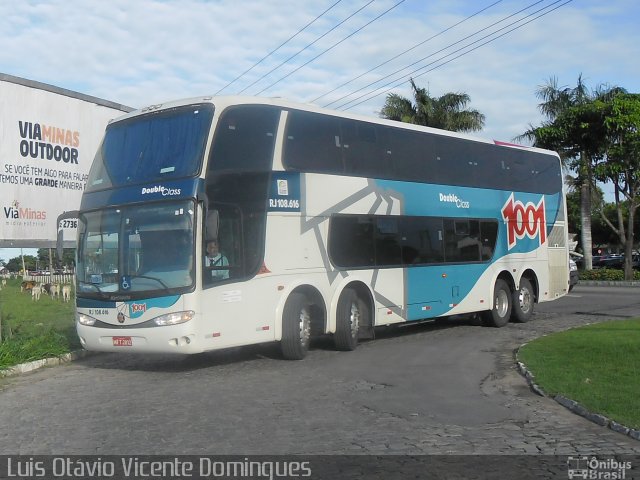 Auto Viação 1001 RJ 108.616 na cidade de Campos dos Goytacazes, Rio de Janeiro, Brasil, por Luis Otávio Vicente Domingues. ID da foto: 2512564.