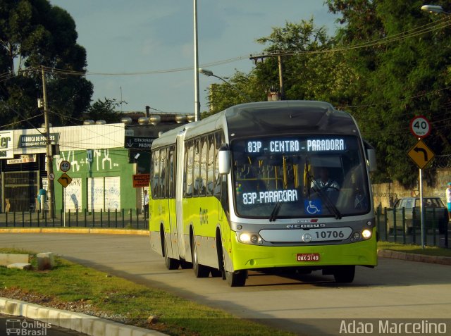 Pampulha Transportes > Plena Transportes 10706 na cidade de Belo Horizonte, Minas Gerais, Brasil, por Adão Raimundo Marcelino. ID da foto: 2513275.