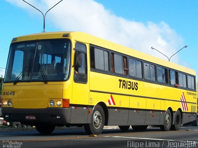 Viação Itapemirim 41045 na cidade de Jequié, Bahia, Brasil, por Filipe Lima. ID da foto: 2512713.