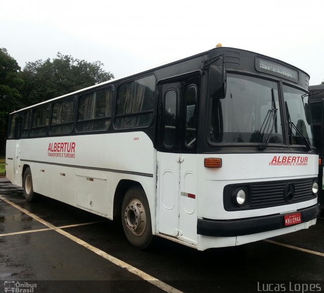 Albertur Transporte e Turismo 2946 na cidade de Goiânia, Goiás, Brasil, por Lucas Gabriel Resende Lopes. ID da foto: 2512364.