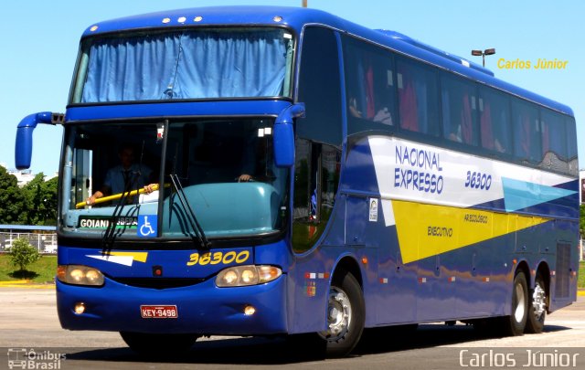 Nacional Expresso 36300 na cidade de Goiânia, Goiás, Brasil, por Carlos Júnior. ID da foto: 2512430.