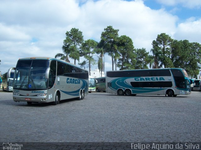 Viação Garcia 7501 na cidade de Curitiba, Paraná, Brasil, por Felipe Aquino da Silva. ID da foto: 2512818.