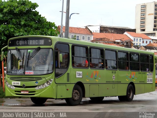 TCM - Transportes Coletivos Maranhense 38-048 na cidade de São Luís, Maranhão, Brasil, por João Victor. ID da foto: 2512759.