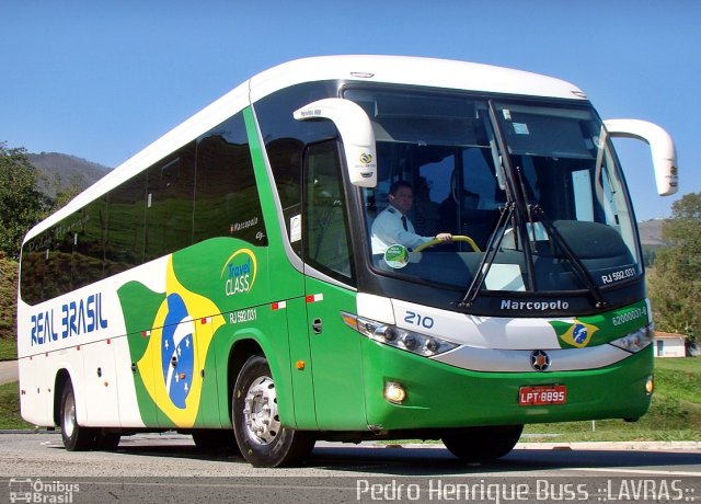 Real Brasil Turismo 210 na cidade de Aparecida, São Paulo, Brasil, por Pedro Henrique Gumercindo da Silva. Número da foto: #2511831.