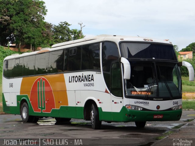 Litorânea Viagens 046 na cidade de São Luís, Maranhão, Brasil, por João Victor. Número da foto: #2512817.
