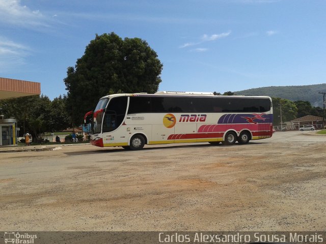 Expresso Maia 650 na cidade de Aragarças, Goiás, Brasil, por Carlos Alexsandro Sousa Morais. ID da foto: 2543160.