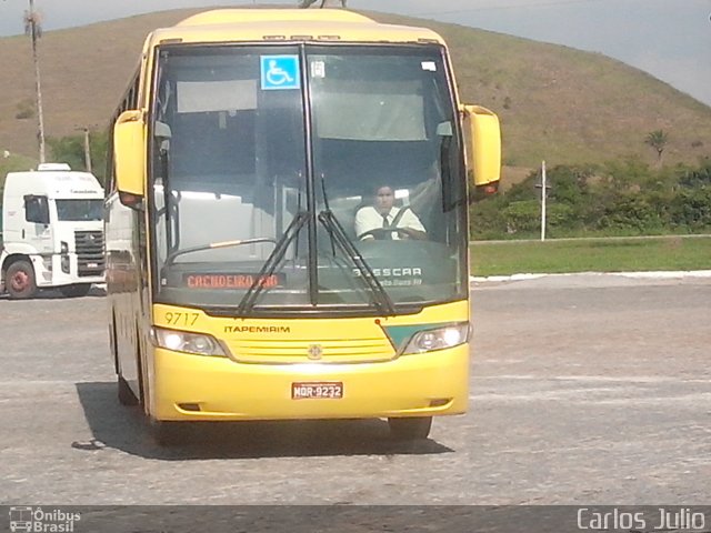 Viação Itapemirim 9717 na cidade de Casimiro de Abreu, Rio de Janeiro, Brasil, por Carlos Julio. Número da foto: #2543683.
