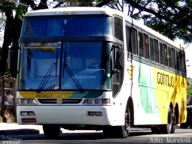 Empresa Gontijo de Transportes 11060 na cidade de Belo Horizonte, Minas Gerais, Brasil, por Júlio  Mandelli. Número da foto: #2543762.