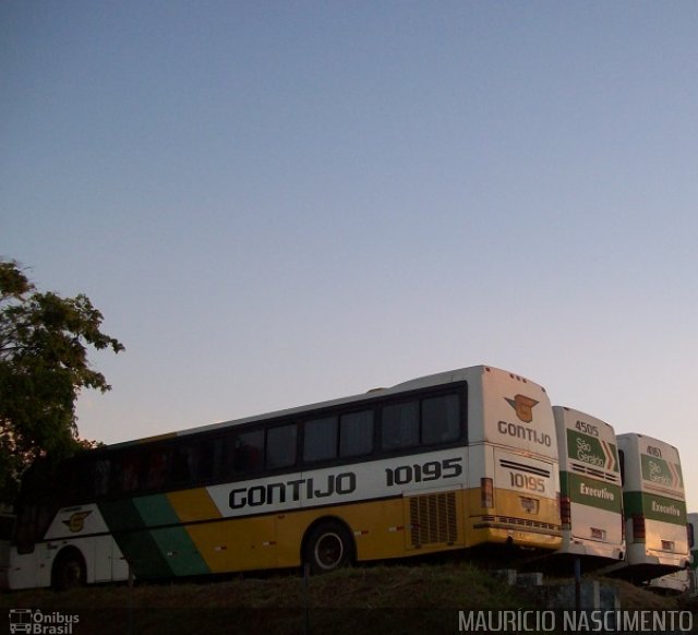 Empresa Gontijo de Transportes 10195 na cidade de Contagem, Minas Gerais, Brasil, por Maurício Nascimento. Número da foto: #2543899.