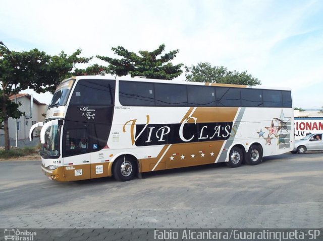 Vip Class Tur 4110 na cidade de Guaratinguetá, São Paulo, Brasil, por Fabio Alcantara. Número da foto: #2543394.
