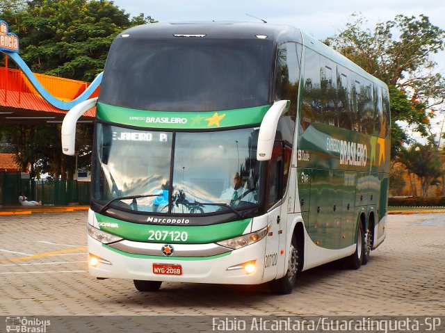 Expresso Brasileiro 207120 na cidade de Guaratinguetá, São Paulo, Brasil, por Fabio Alcantara. Número da foto: #2543382.