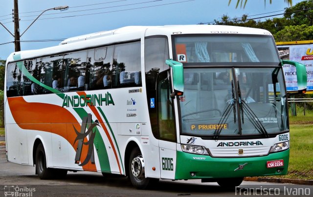 Empresa de Transportes Andorinha 6006 na cidade de Assis, São Paulo, Brasil, por Francisco Ivano. ID da foto: 2543956.