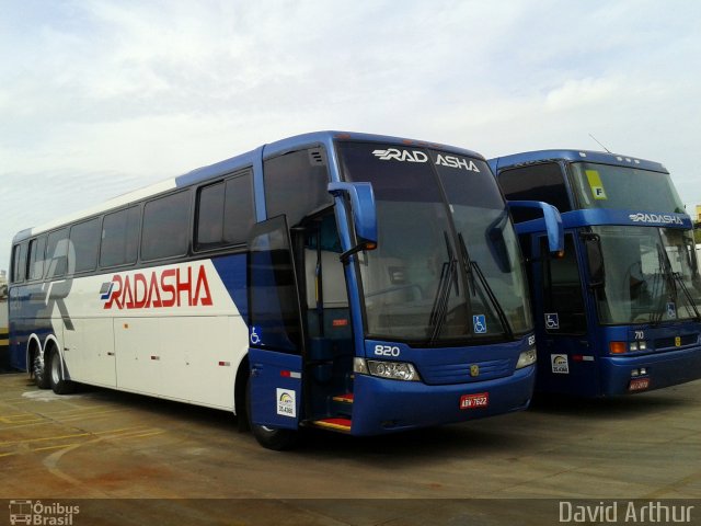 Radasha Turismo 820 na cidade de Londrina, Paraná, Brasil, por David Arthur. ID da foto: 2543546.