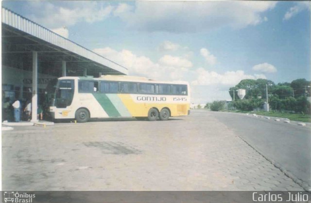 Empresa Gontijo de Transportes 15145 na cidade de Vitória da Conquista, Bahia, Brasil, por Carlos Julio. ID da foto: 2545354.