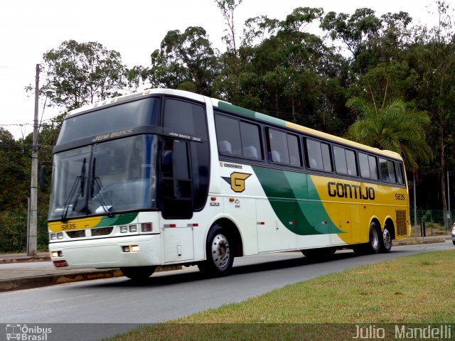 Empresa Gontijo de Transportes 5835 na cidade de Belo Horizonte, Minas Gerais, Brasil, por Júlio  Mandelli. ID da foto: 2545634.