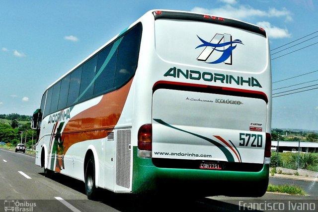 Empresa de Transportes Andorinha 5720 na cidade de Tarabai, São Paulo, Brasil, por Francisco Ivano. ID da foto: 2545190.