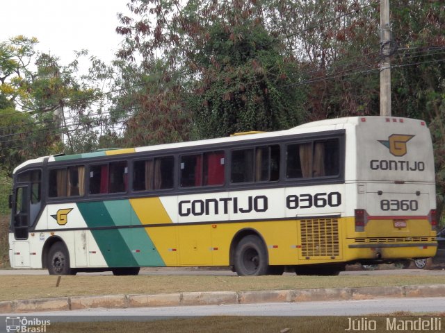 Empresa Gontijo de Transportes 8360 na cidade de Belo Horizonte, Minas Gerais, Brasil, por Júlio  Mandelli. Número da foto: #2545641.