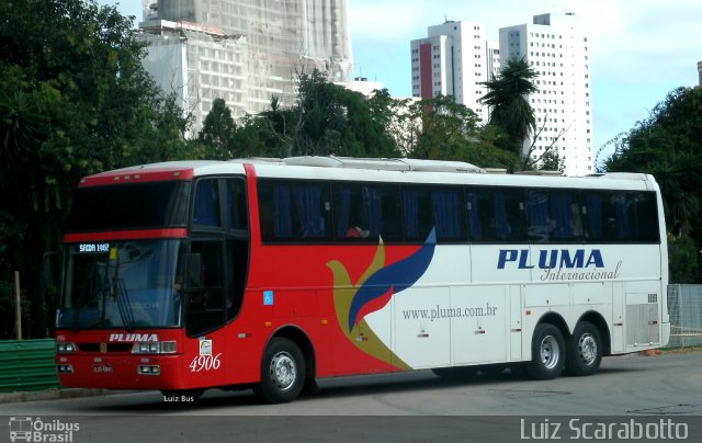 Pluma Conforto e Turismo 4906 na cidade de Curitiba, Paraná, Brasil, por Luiz Scarabotto . ID da foto: 2544851.