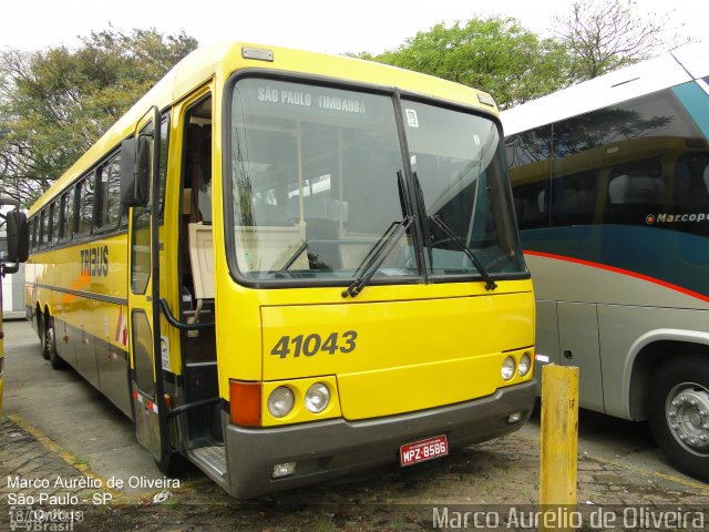 Viação Itapemirim 41043 na cidade de São Paulo, São Paulo, Brasil, por Marco Aurélio de Oliveira. ID da foto: 2546413.