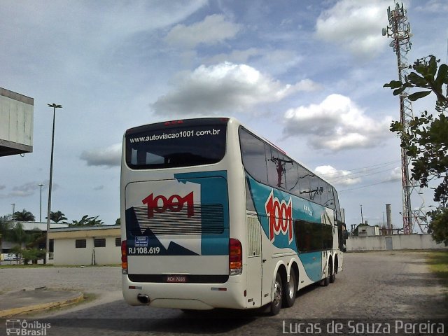 Auto Viação 1001 RJ 108.619 na cidade de Campos dos Goytacazes, Rio de Janeiro, Brasil, por Lucas de Souza Pereira. Número da foto: #2546108.
