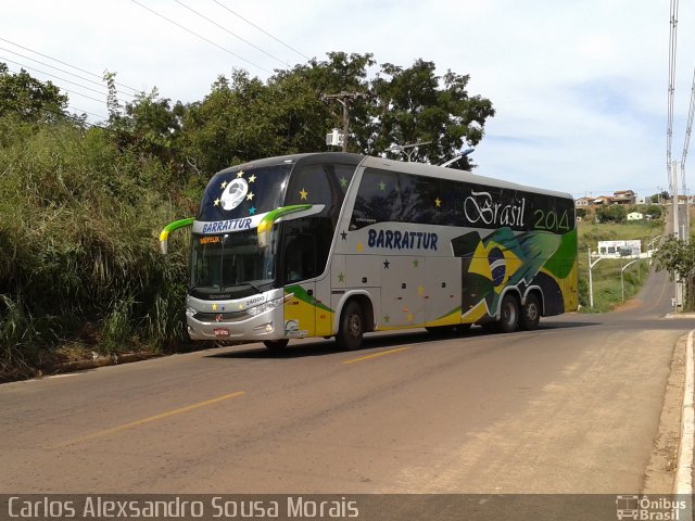 Barrattur - Transportes e Turismo 24000 na cidade de Barra do Garças, Mato Grosso, Brasil, por Carlos Alexsandro Sousa Morais. Número da foto: #2545989.