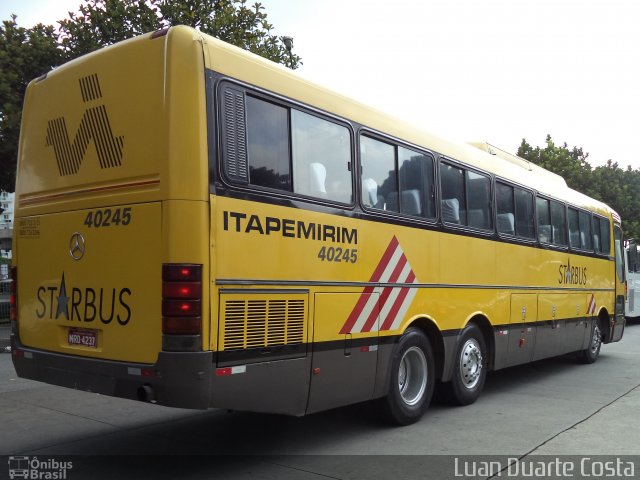 Viação Itapemirim 40245 na cidade de São Paulo, São Paulo, Brasil, por Luan Duarte Costa. Número da foto: #2547506.