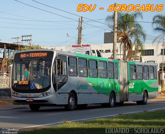 ConSor - Consórcio Sorocaba 1217 na cidade de Sorocaba, São Paulo, Brasil, por EDUARDO - SOROCABUS. Número da foto: #2546248.