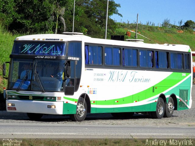 WNA Turismo e Fretamento 2998 na cidade de Ribeirão Vermelho, Minas Gerais, Brasil, por Andrey Gustavo. Número da foto: #2546636.