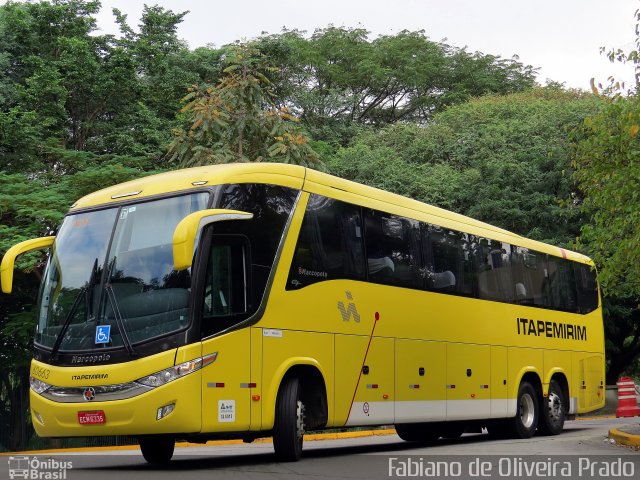Viação Itapemirim 60663 na cidade de São Paulo, São Paulo, Brasil, por Fabiano de Oliveira Prado. Número da foto: #2546571.