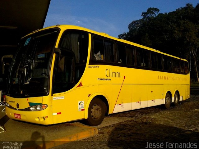 Viação Itapemirim 8615 na cidade de Manhuaçu, Minas Gerais, Brasil, por Jessé Fernandes. ID da foto: 2547211.