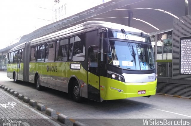 Auto Omnibus Floramar 10751 na cidade de Belo Horizonte, Minas Gerais, Brasil, por Silas  Emanoel dos Santos Silva. Número da foto: #2546825.