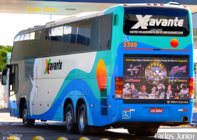 Viação Xavante 3300 na cidade de Goiânia, Goiás, Brasil, por Carlos Júnior. Número da foto: #2547986.