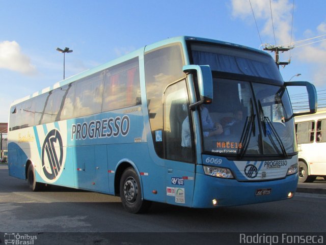 Auto Viação Progresso 6069 na cidade de Maceió, Alagoas, Brasil, por Rodrigo Fonseca. Número da foto: #2548466.