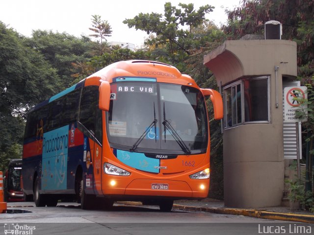 Viação Piracicabana 1662 na cidade de São Paulo, São Paulo, Brasil, por Lucas Lima. Número da foto: #2547948.