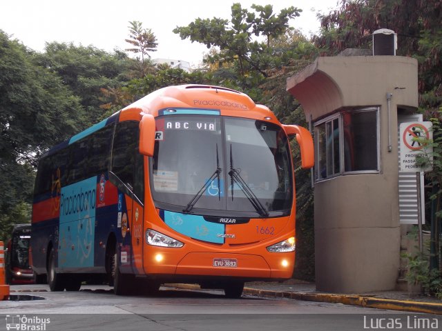 Viação Piracicabana 1662 na cidade de São Paulo, São Paulo, Brasil, por Lucas Lima. ID da foto: 2547948.