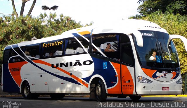 Expresso União 10256 na cidade de São Paulo, São Paulo, Brasil, por Cristiano Soares da Silva. Número da foto: #2547584.