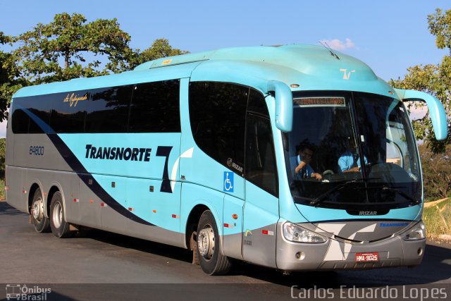 Transnorte - Transporte e Turismo Norte de Minas 84800 na cidade de Montes Claros, Minas Gerais, Brasil, por Carlos Eduardo Lopes. Número da foto: #2550544.