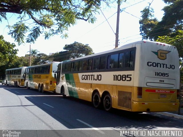 Empresa Gontijo de Transportes 11085 na cidade de Belo Horizonte, Minas Gerais, Brasil, por Maurício Nascimento. ID da foto: 2549865.