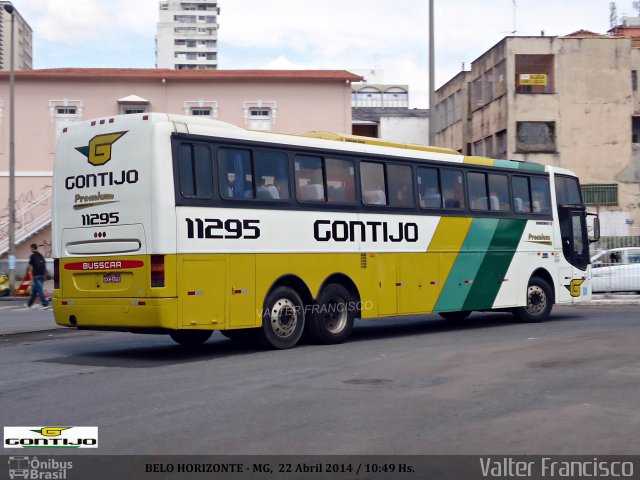 Empresa Gontijo de Transportes 11295 na cidade de Belo Horizonte, Minas Gerais, Brasil, por Valter Francisco. Número da foto: #2549630.