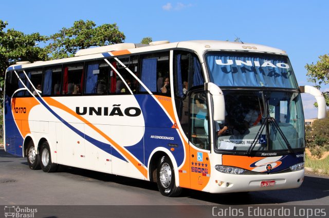 Expresso União 10170 na cidade de Montes Claros, Minas Gerais, Brasil, por Carlos Eduardo Lopes. Número da foto: #2550560.