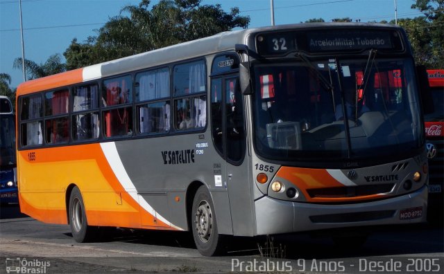 Viação Satélite 1855 na cidade de Serra, Espírito Santo, Brasil, por Cristiano Soares da Silva. Número da foto: #2549406.
