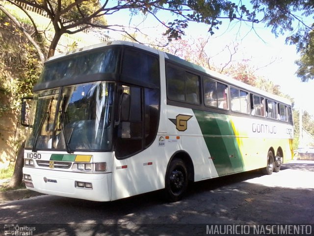 Empresa Gontijo de Transportes 11090 na cidade de Belo Horizonte, Minas Gerais, Brasil, por Maurício Nascimento. Número da foto: #2549855.