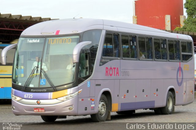 Rota Transportes Rodoviários 6725 na cidade de Vitória da Conquista, Bahia, Brasil, por Carlos Eduardo Lopes. ID da foto: 2550583.