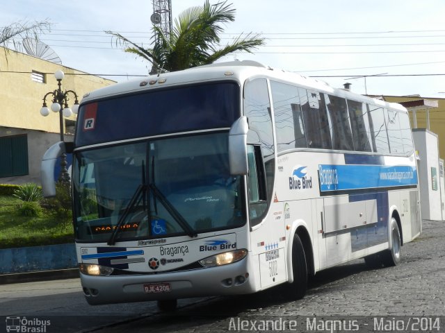 Auto Viação Bragança 5002 na cidade de Ouro Fino, Minas Gerais, Brasil, por Alexandre  Magnus. Número da foto: #2549837.