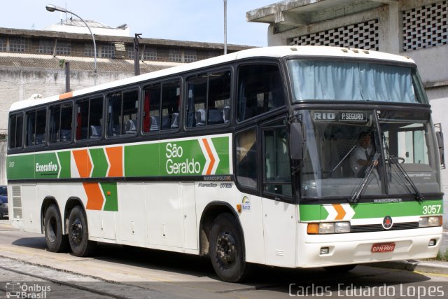Cia. São Geraldo de Viação 3057 na cidade de Rio de Janeiro, Rio de Janeiro, Brasil, por Carlos Eduardo Lopes. Número da foto: #2550648.